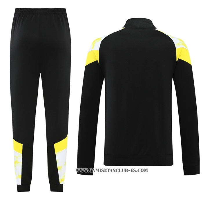 Chandal de Chaqueta del Borussia Dortmund 22-23 Negro
